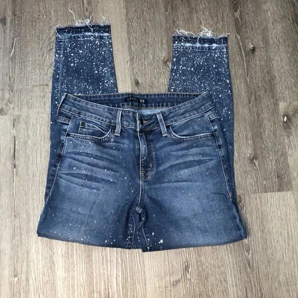 Level 99 Amber Galaxy silver splattered jeans - Picture 4 of 10